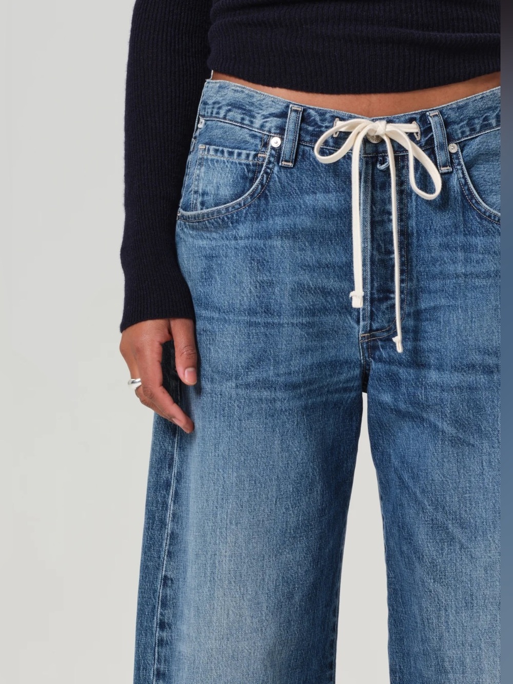 Like new Citizens of Humanity Brynn drawstring jeans